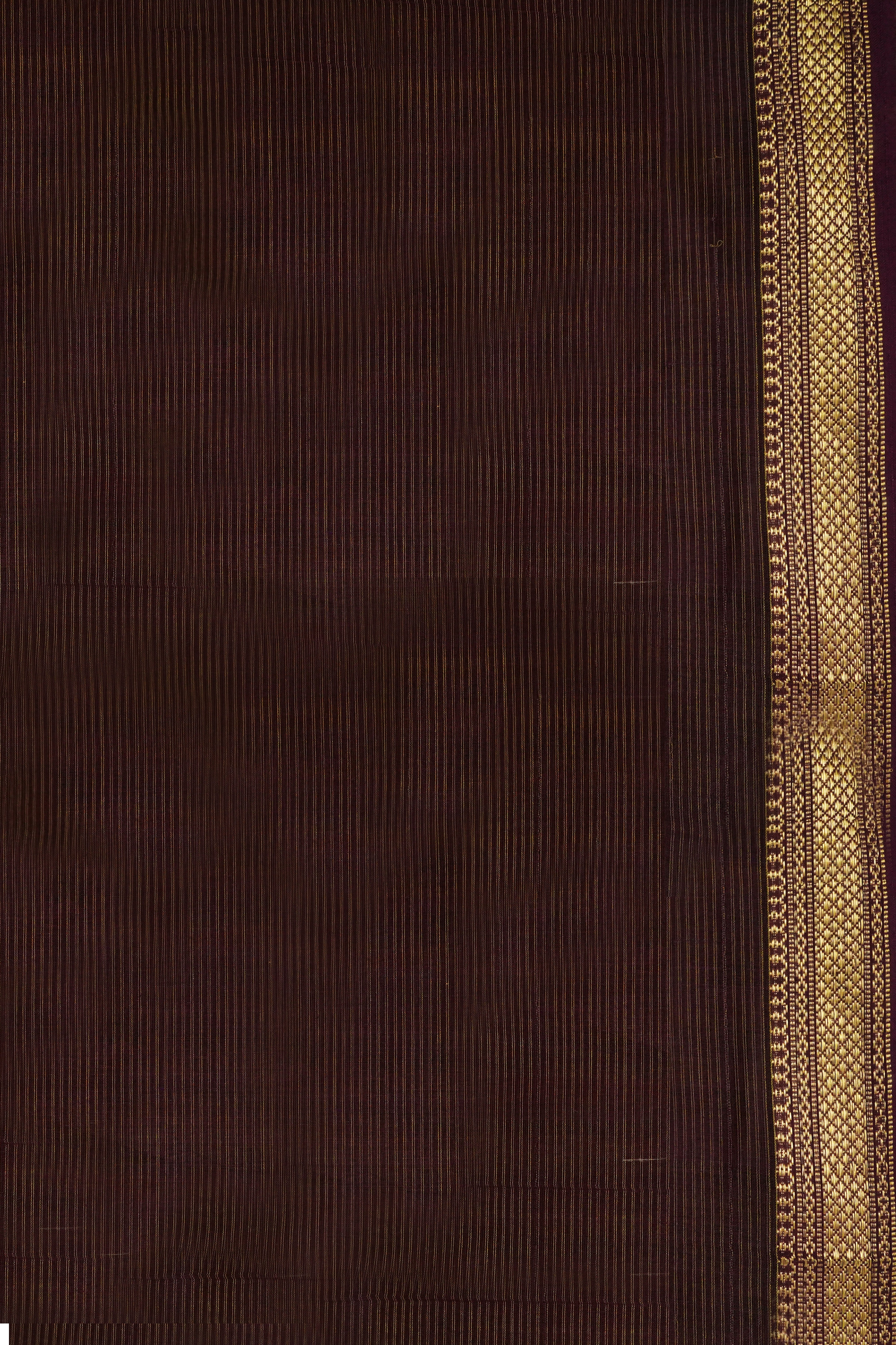 Maheshwari Cotton Silk Paan Diamond Boota Saree