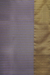 Maheshwari Cotton Silk Lavender Diamond Border Saree