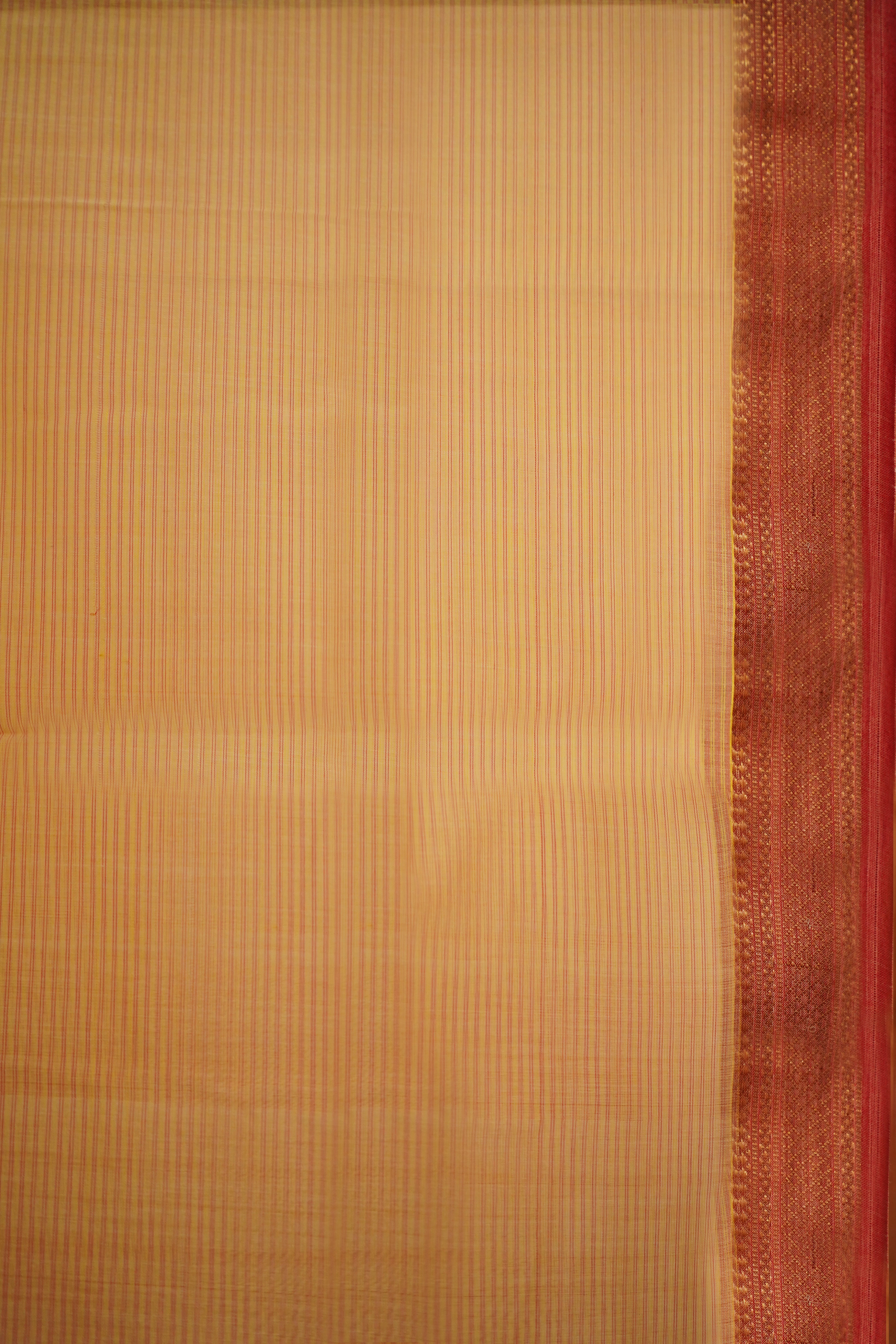 Maheshwari Cotton Silk Rasta Saree
