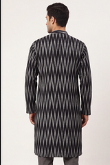 Ikat Cotton Kurta