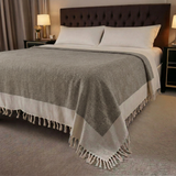 Kachcha Suti Pure Cotton Handwoven King Size Bed Cover
