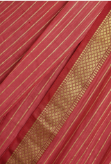 Maheshwari Cotton Silk Kosa Stripes Saree