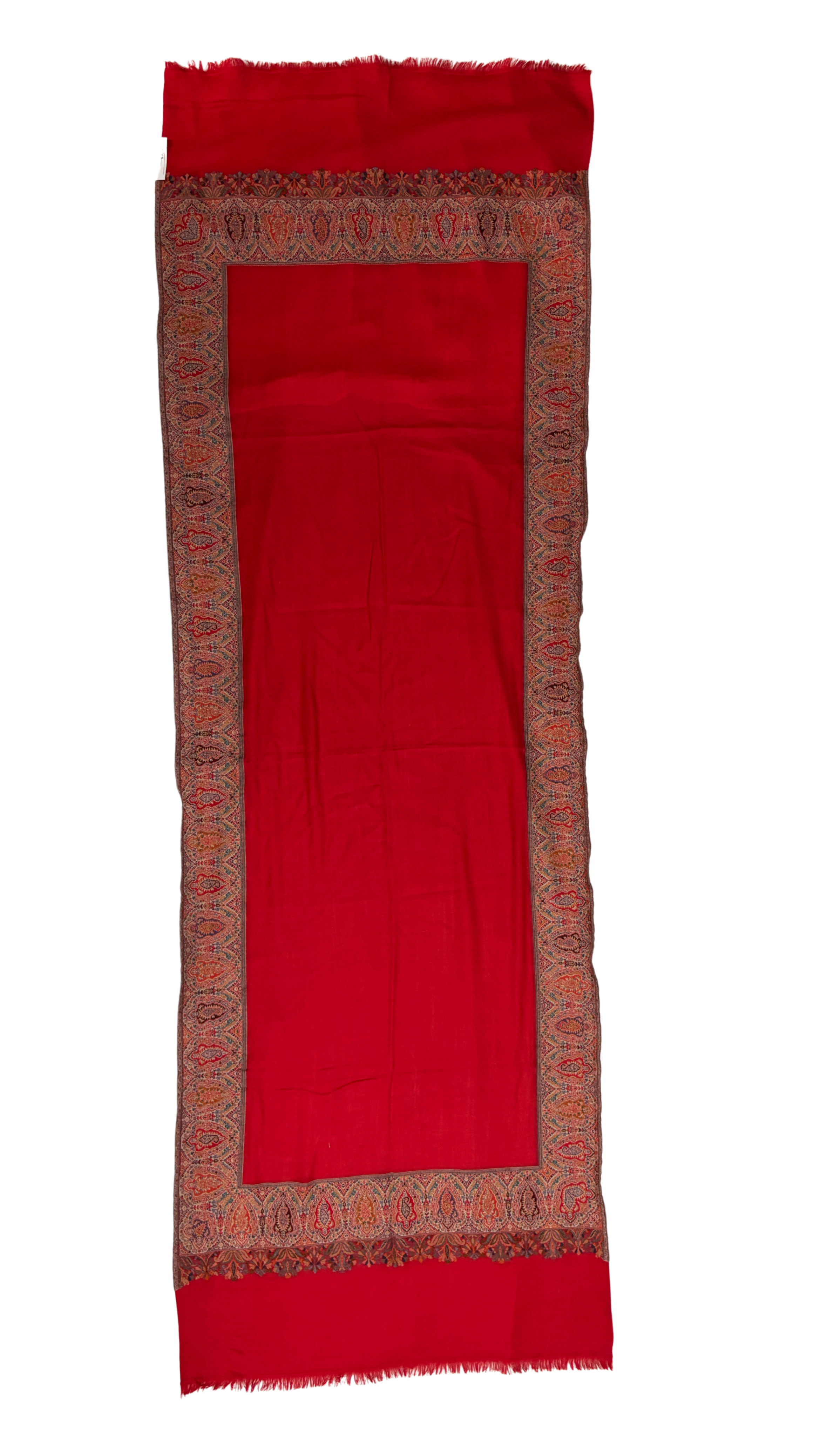 Pashmina Kani Work Border Shawl