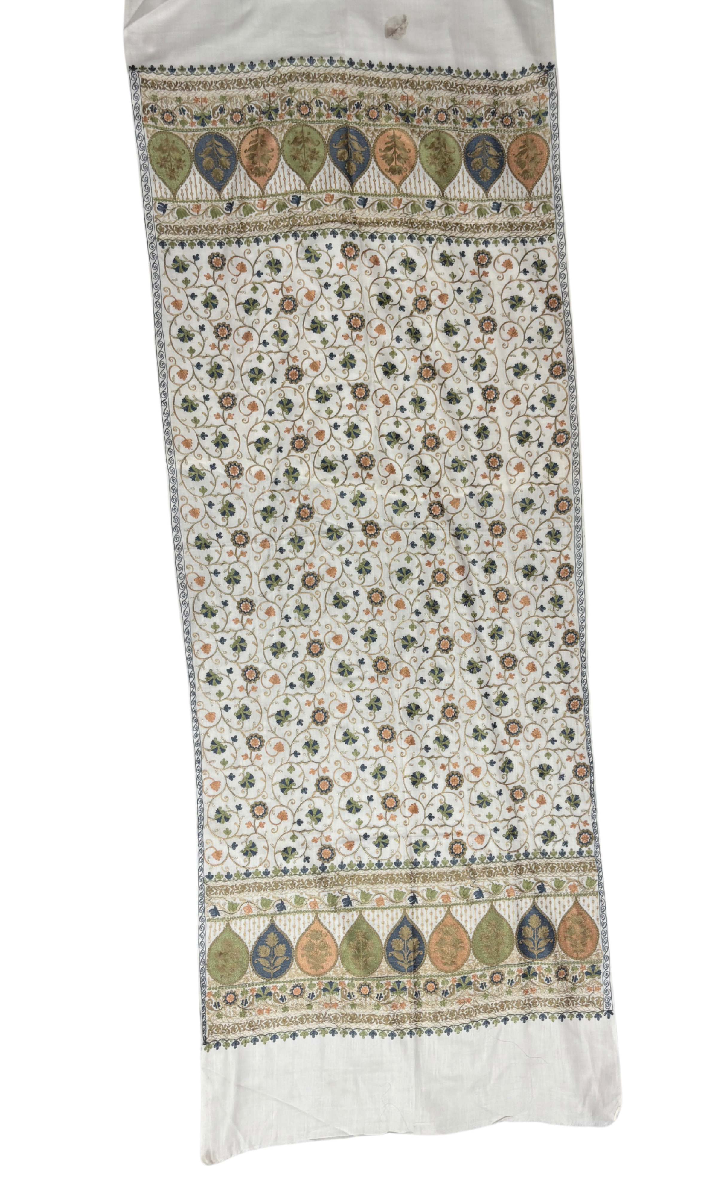 Pashmina Aari Work Gold Shawl