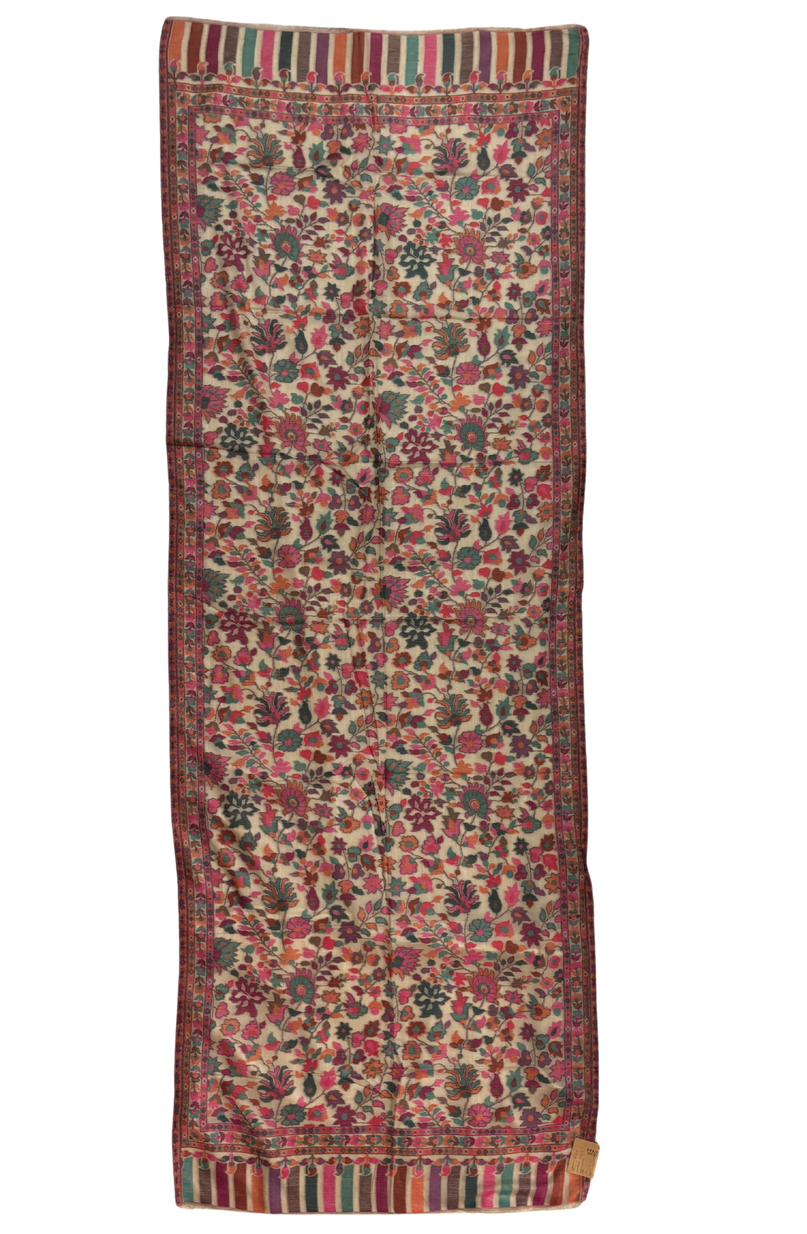 Pashmina Kani Work Shawl – Pure Wool