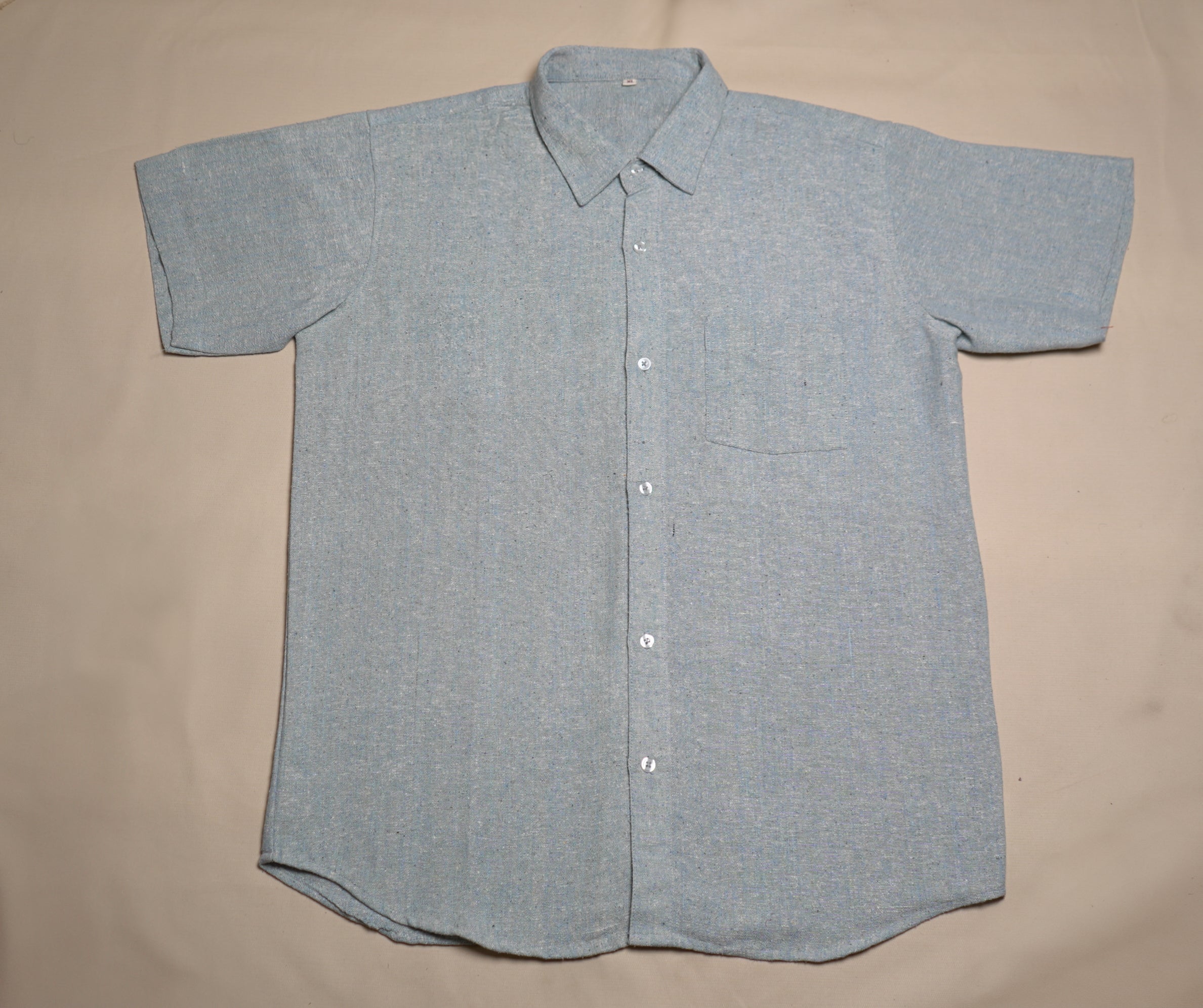 Dindori Khadi Cotton Plain Men’s Shirt