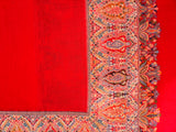 Pashmina Kani Work Border Shawl