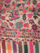 Pashmina Kani Work Shawl – Pure Wool