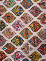 Pashmina Kalam Kari Aari Work Fine Shawl