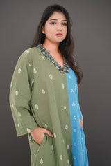 Ardhanareshwar Cotton A-Line Dress