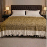 Kachcha Suti Pure Cotton Handwoven King Size Bed Cover