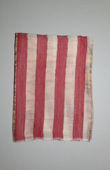 Pashmina Pure Wool Shawl – Dark Beige & Red