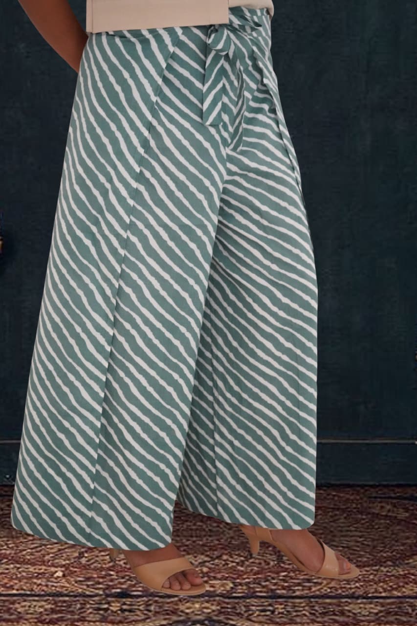 LeheriyaPure Cotton Fisherman Trouser