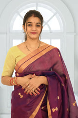 Pure Silk Chanderi Saree | Soft Shine & Elegant Drape