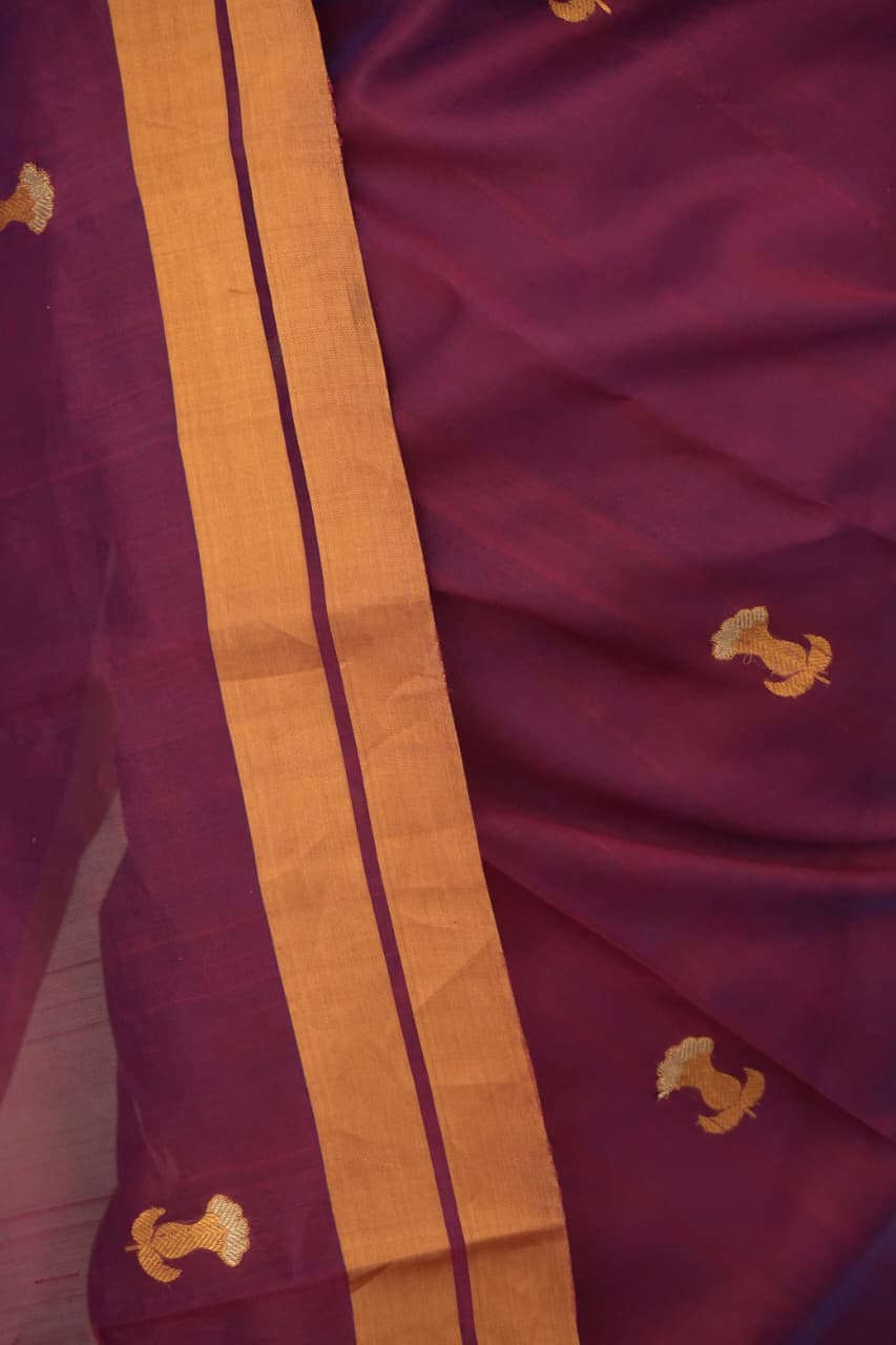 Pure Silk Chanderi Saree | Soft Shine & Elegant Drape