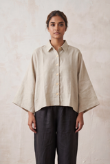 Women's Linen Oversized Jacket