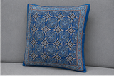 Blue Traditional Handcrafted Cushion Cover