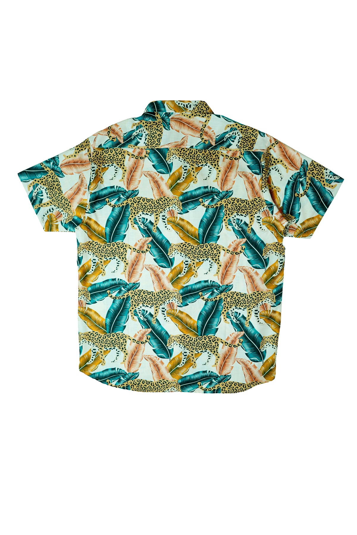Men's Mix Cotton Printed Shirt