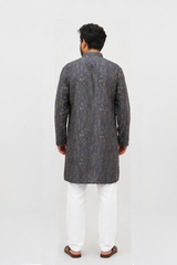 Pure Chanderi Silk Men's Kurta