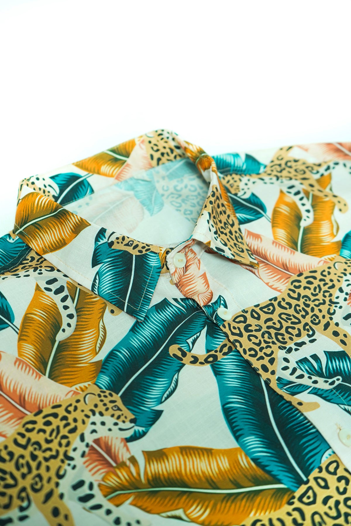 Men's Mix Cotton Printed Shirt