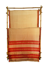 Maheshwari Cotton Silk Rasta Saree