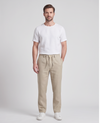 Pure Linen Cotton Drawstring Trouser