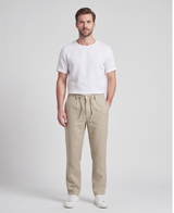 Pure Linen Cotton Drawstring Trouser