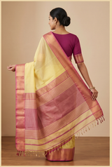 Maheshwari Cotton Silk Saree