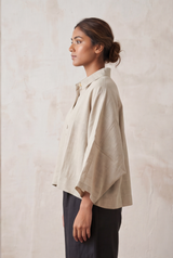 Women's Linen Oversized Jacket