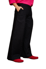 Women’s Pure Linen Single Pleated Trousers