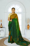Ranipur Cotton Voile Saree – Green