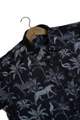Mix Cotton Jungle Printed Men’s Shirt