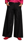 Women’s Pure Linen Single Pleated Trousers