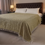 Kachcha Suti Pure Cotton Handwoven King Size Bed Cover