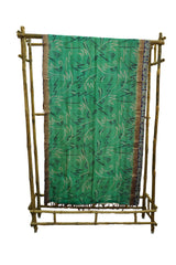 Reversible Pure Silk Kantha Work Dupatta