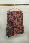 Reversible Pure Silk Kantha Work Dupatta