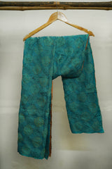 Reversible Handcrafted Kantha Work Silk Dupatta