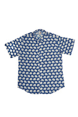 Men's Pure Cotton Elephant Print Shirt