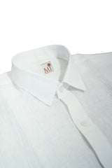 Men's Pure Linen Full Sleeve Regular Fit Shirt