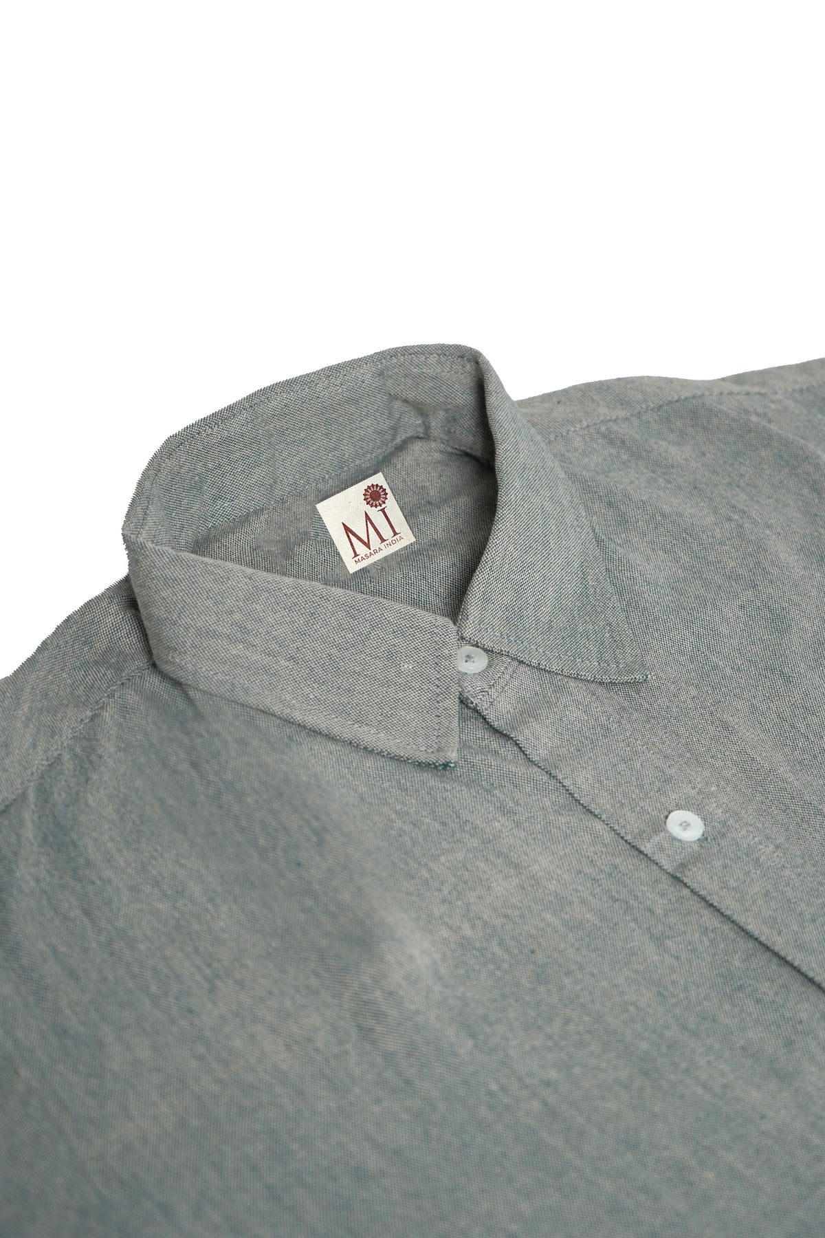 Dindori Khadi Cotton Plain Men’s Shirt