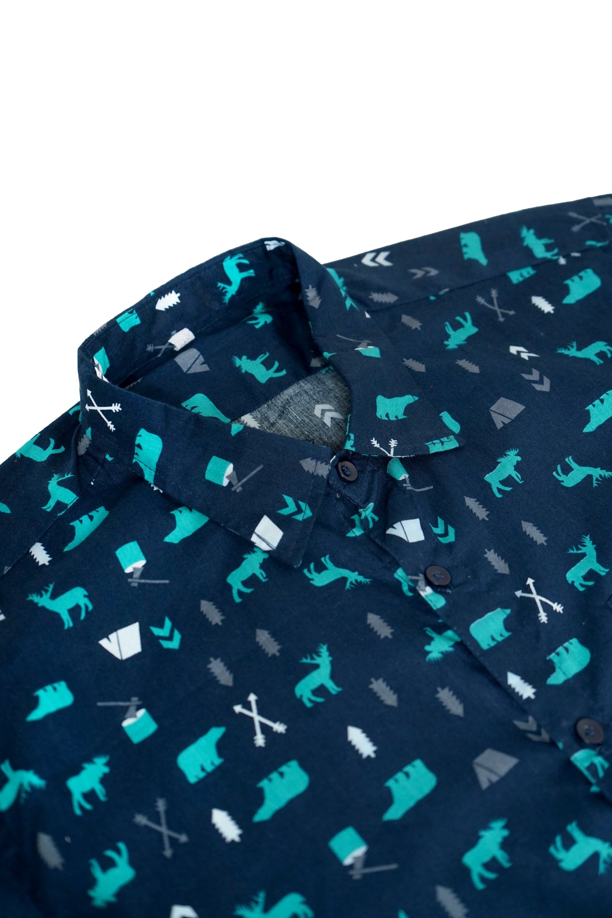 Mix Cotton Animal Printed Men’s Shirt