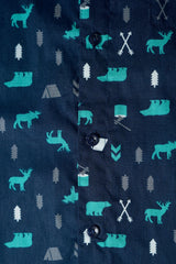 Mix Cotton Animal Printed Men’s Shirt