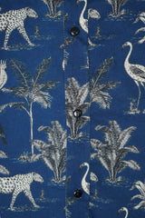 Mix Cotton Jungle Printed Men’s Shirt