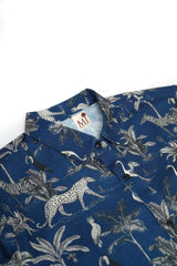 Mix Cotton Jungle Printed Men’s Shirt