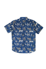 Mix Cotton Jungle Printed Men’s Shirt
