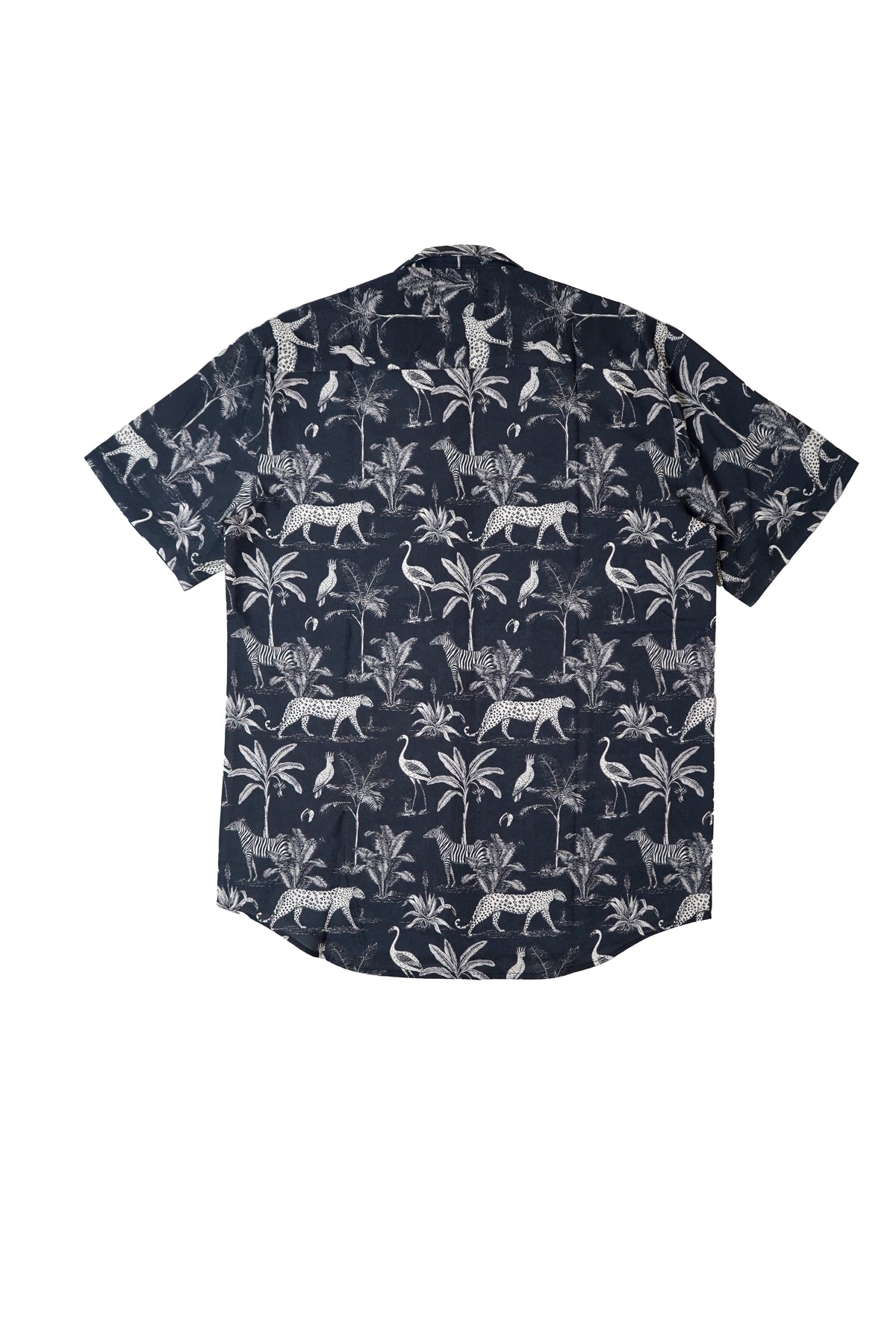 Mix Cotton Jungle Printed Men’s Shirt