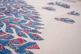 Cotton Appliqué Tree of Life Double Bedsheet