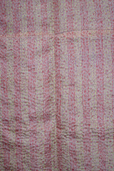 Reversible Pure Silk Kantha Handcrafted Dupatta