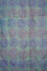 Reversible Pure Silk Kantha Work Dupatta
