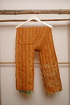 Reversible Handcrafted Kantha Work Silk Dupatta